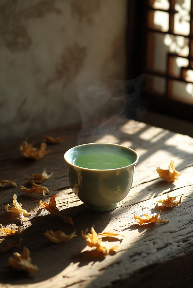 Tea ceremony atmosphere